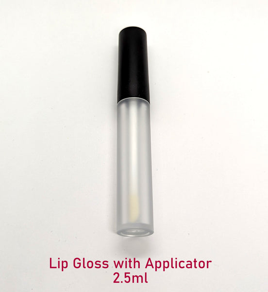 Frosted Matte Lip Gloss Tube with Applicator 2.5ml YellowBee