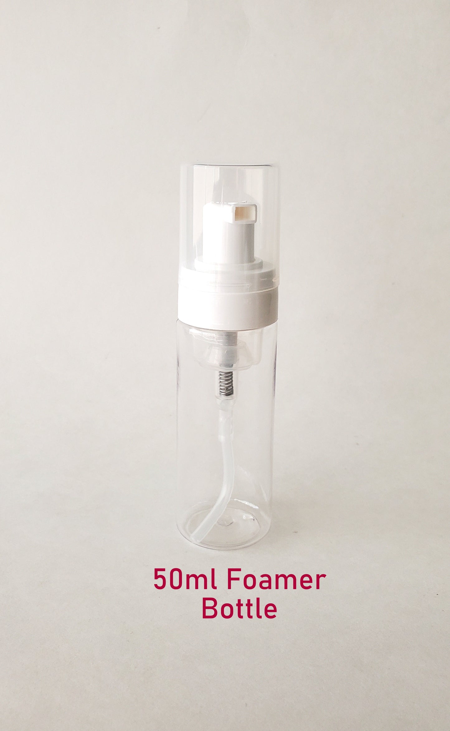 PET Foamer Bottle - Clear - 50ml / 1.69oz (C)