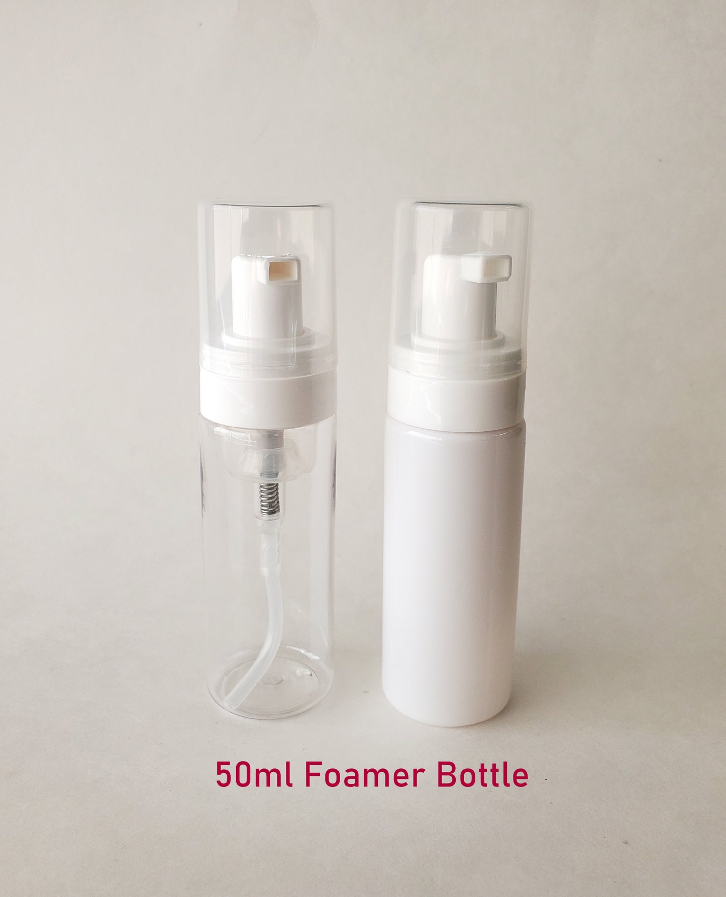 PET Foamer Bottle - Clear - 50ml / 1.69oz (C)