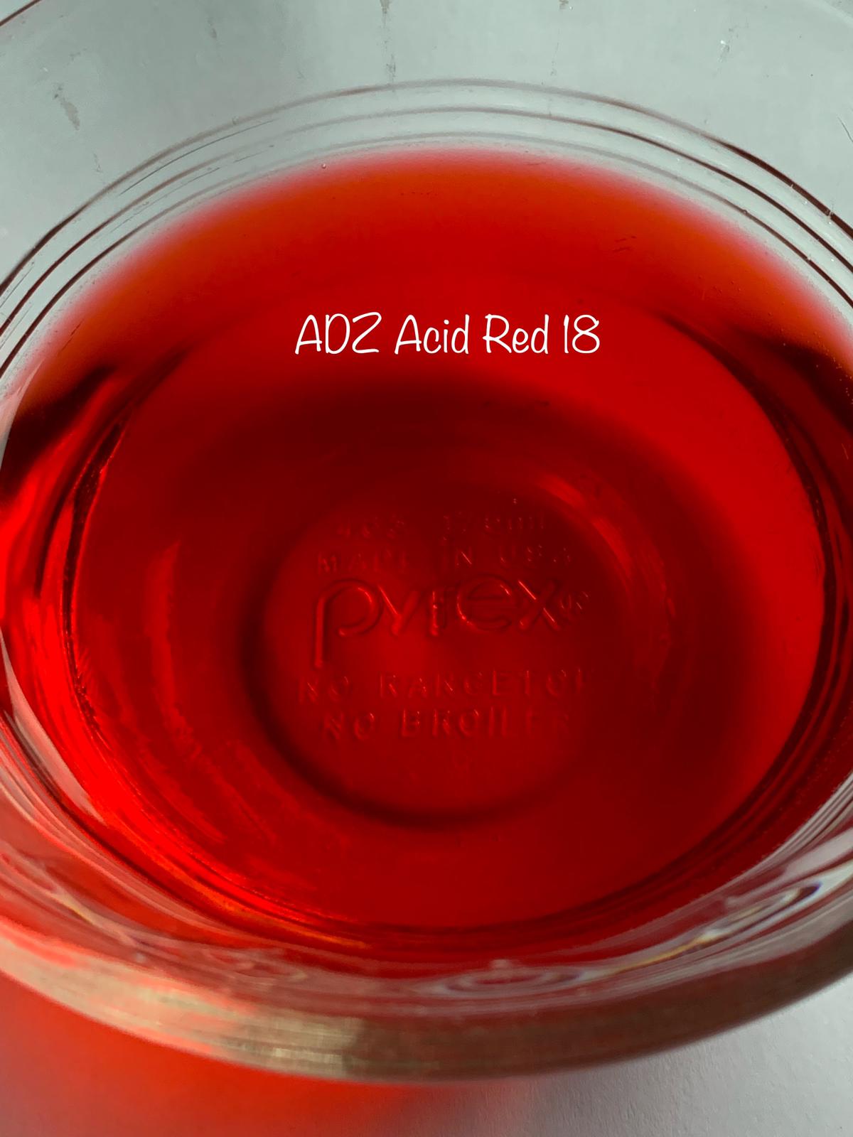 Water Soluble Dye - Acid Red 18