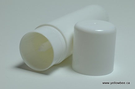 Large Lip Balm Tube - White - 17g
