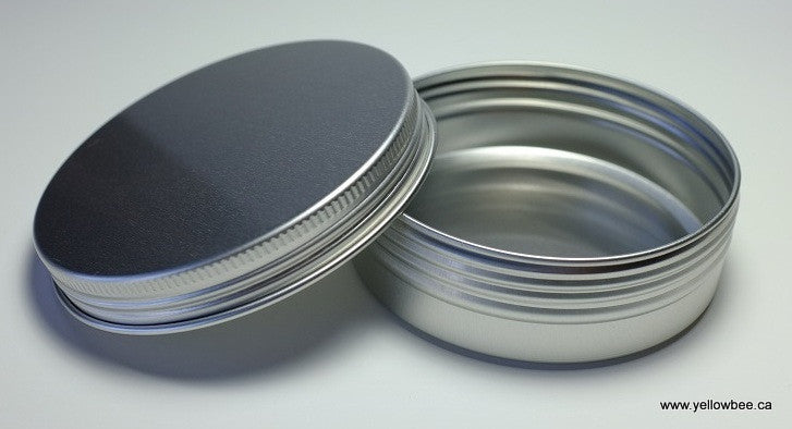 Metal Tin with Screw Lid - 100g / 3.53oz (Full Case of 200pcs)