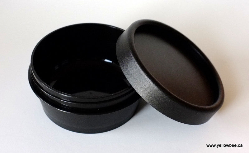 Black Plastic Tub - 50ml / 1.7oz (Full Case 250pcs)