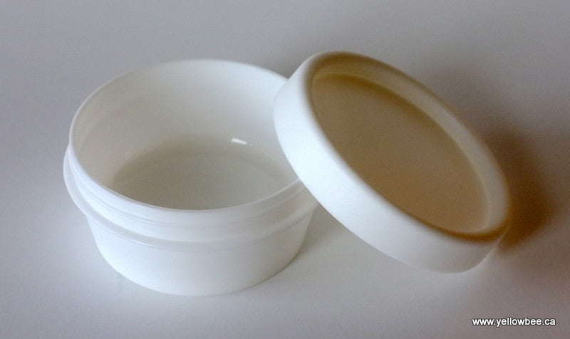White Plastic Tub - 50ml / 1.7oz (Full Case 250pcs)