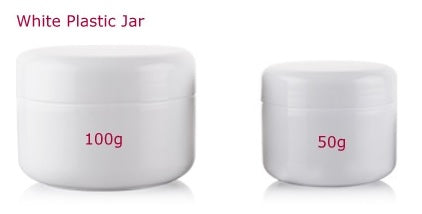 Single Wall Jar (White) - 50g
