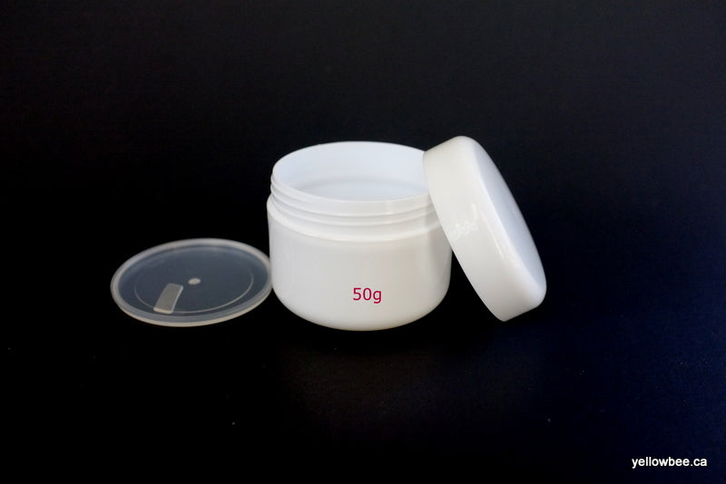 Single Wall Jar (White) - 50g