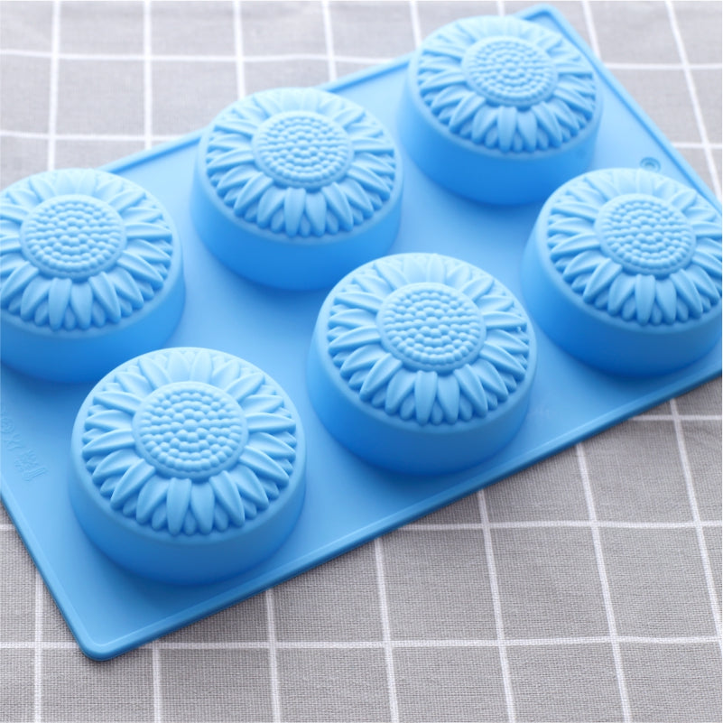Soap Mould - 6 Cavity Daisy - SM-001