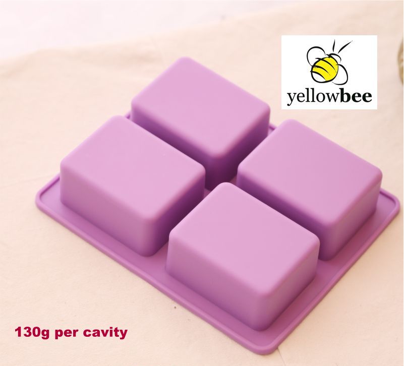 Soap Mould - 4 Cavity Tree - SM-006
