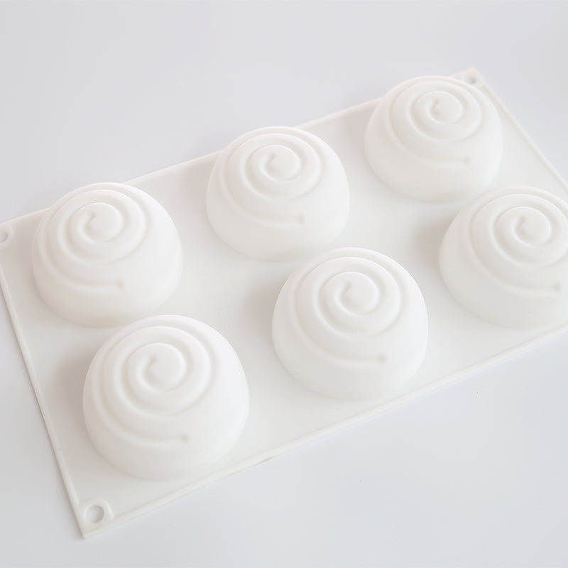 Soap Mould - 6 Cavity Lollipop - SM-029