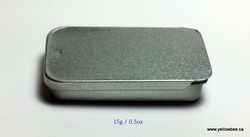Square Metal Tin - 15g / 0.5oz