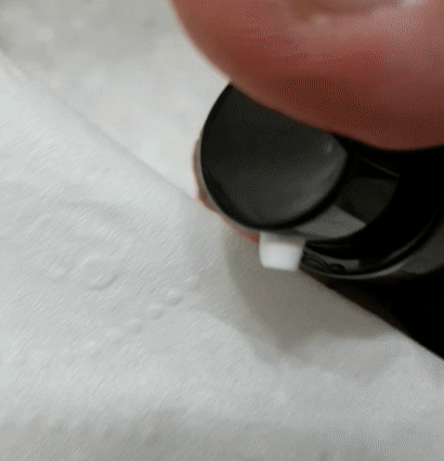 New Pump (Shiny Black Plastic) - for Essential Oil Bottle