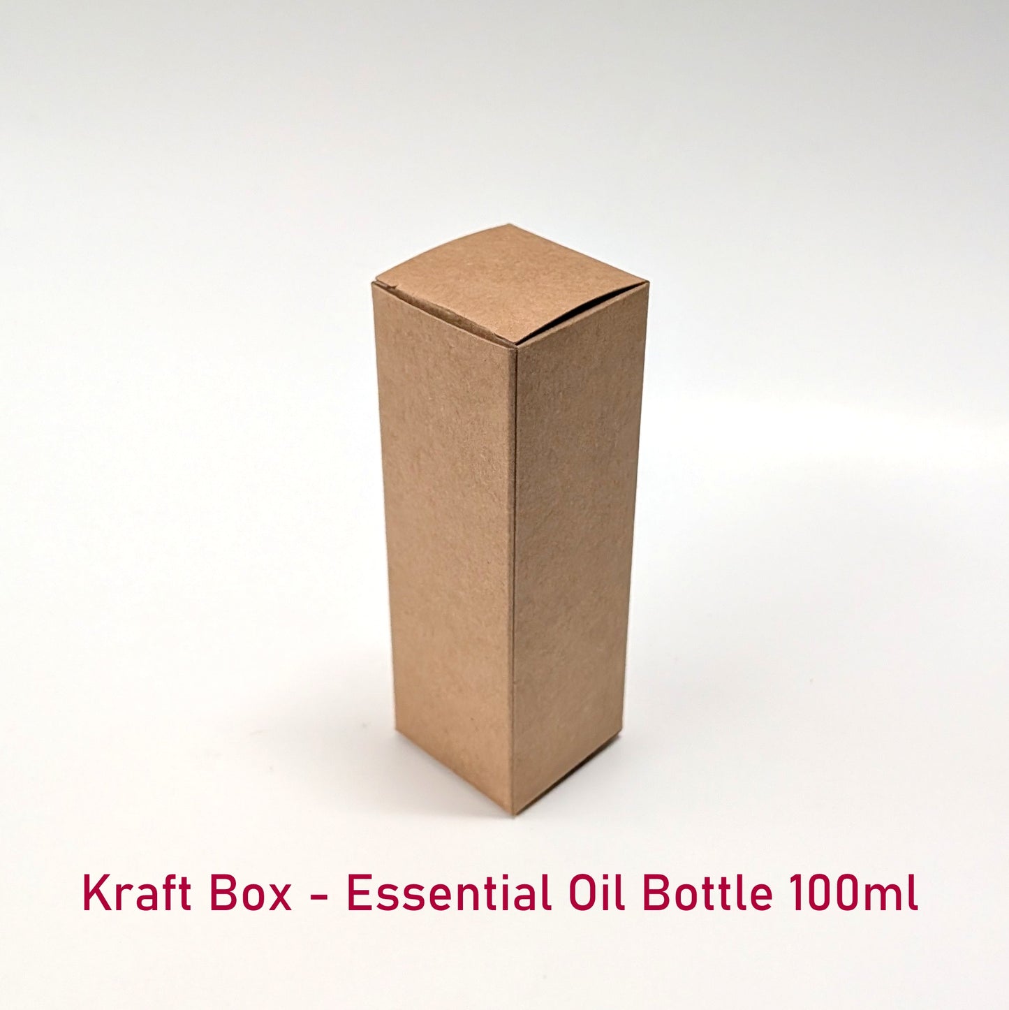 Kraft EO Glass Bottle Box - 100ml (Pack of 20pcs)