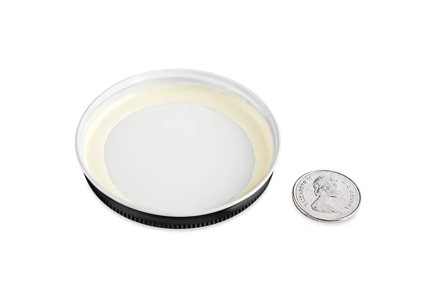 Amber Straight-Sided Glass Jars - 8 oz (Black Metal Lid) - 24pcs