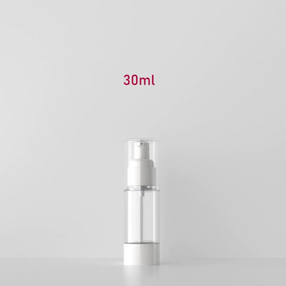 Clear Airless PUMP Bottle - 30ml (Reusable) (Discount - Case of 100pcs)