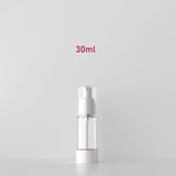 Clear Airless PUMP Bottle - 30ml / 1oz (Reusable)