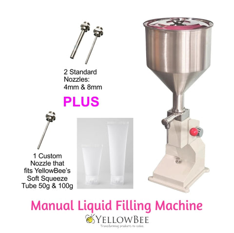 Manual Liquid Filling Machine (Stainless Steel)