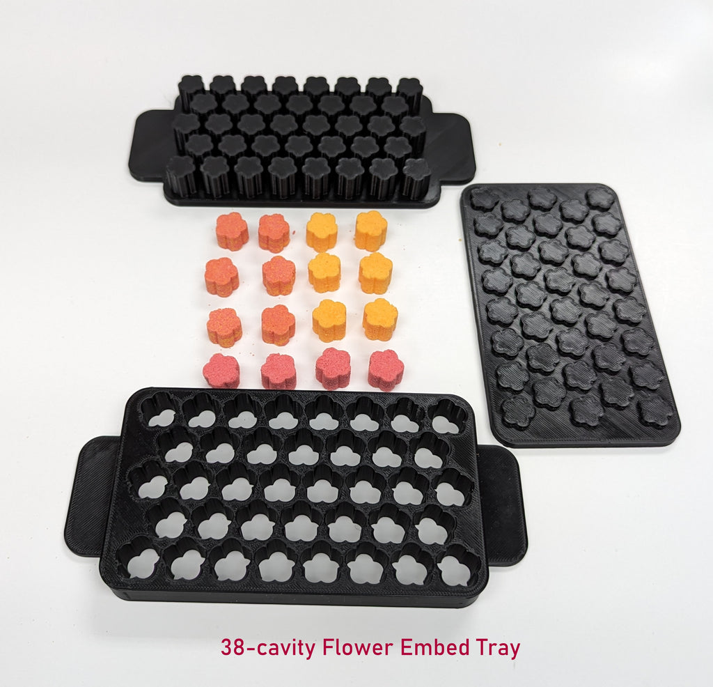 3D Printed Flower Embed Tray