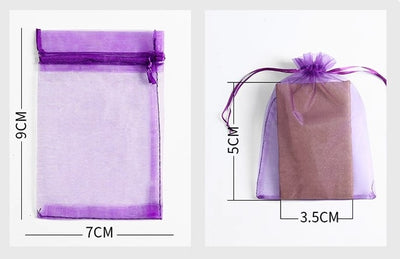 Organza Bags 7cm x 9cm (20/pack)