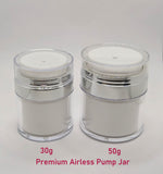 Premium Airless Pump Jar - 30g (Reusable)