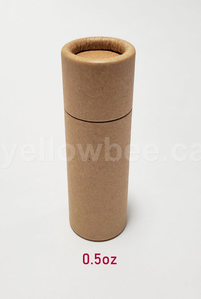 Paperboard Push Up Tube - 0.5oz