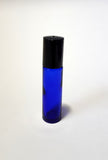 Cobalt Blue Perfume Roller Bottle - 10ml / 0.34oz (Pack of 12pcs)