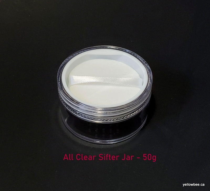 All Clear Sifter Jar (with Puff Pad) - 50g
