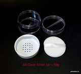 All Clear Sifter Jar (with Puff Pad) - 50g