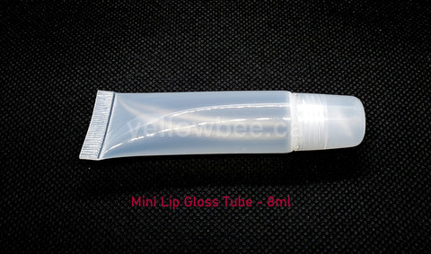 Mini Lip Gloss Tube - 8ml (Pack of 10pcs)
