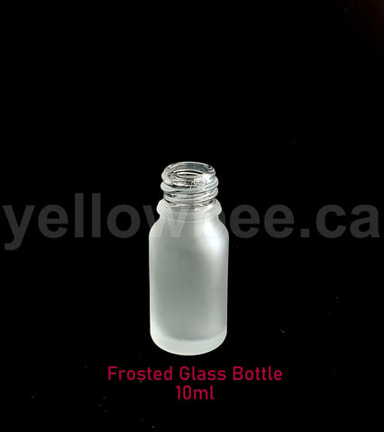 New Essential Oil Glass Bottle - Frosted - 10ml / 0.34oz