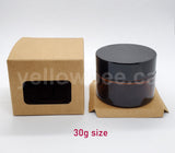 Kraft Glass Jar Box - 30g (Pack of 20pcs)