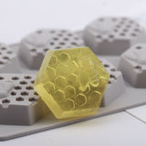 Soap Mould - 6 Cavity Honeycomb - SM-021