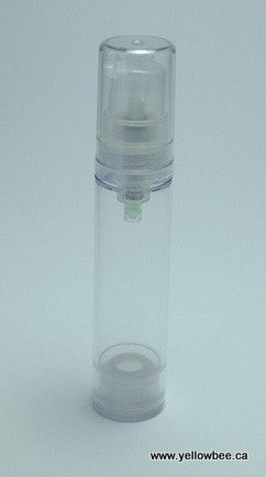 Airless Pump Bottle - Clear - 10ml