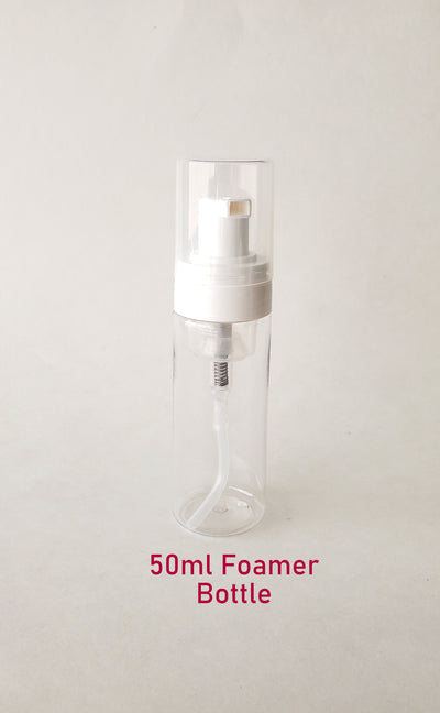 PET Foamer Bottle - Clear - 50ml / 1.69oz (C)