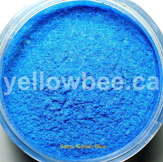 Mica - Sassy Golden Blue - 40g