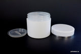 Double Wall Plastic Jar with Silver Trim - 50g