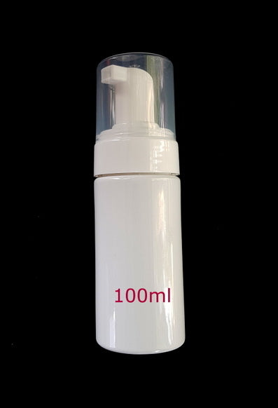 PET Foamer Bottle - White - 100ml / 3.38oz (C)