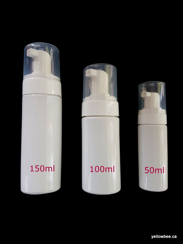 PET Foamer Bottle - White - 50ml / 1.69oz (C)