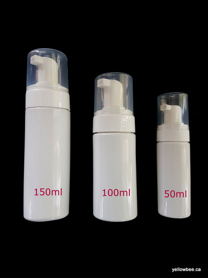 PET Foamer Bottle - White - 50ml / 1.69oz (C)