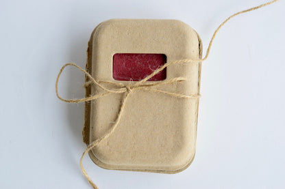 One Green Clamshell Box with window - GP-002