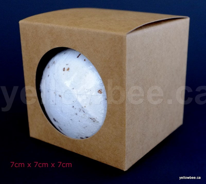 Kraft Bath Bomb Box (Pack of 20pcs)