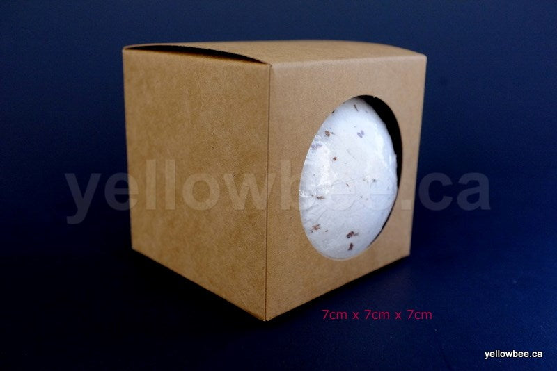 Kraft Bath Bomb Box (Pack of 20pcs)