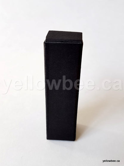 Kraft Box for Lip Balm Tube - Black (20pcs)