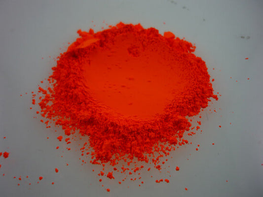 Fluorescent Neon Lava Orange Pigment