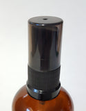 New Mister (Black Ribbed, Semi Translucent Black Cover) - for Essential Oil Bottle