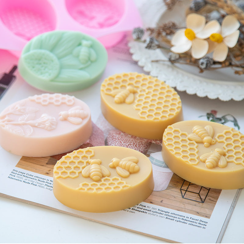 Soap Mould - 6 Cavity Bee Habitat - SM-023