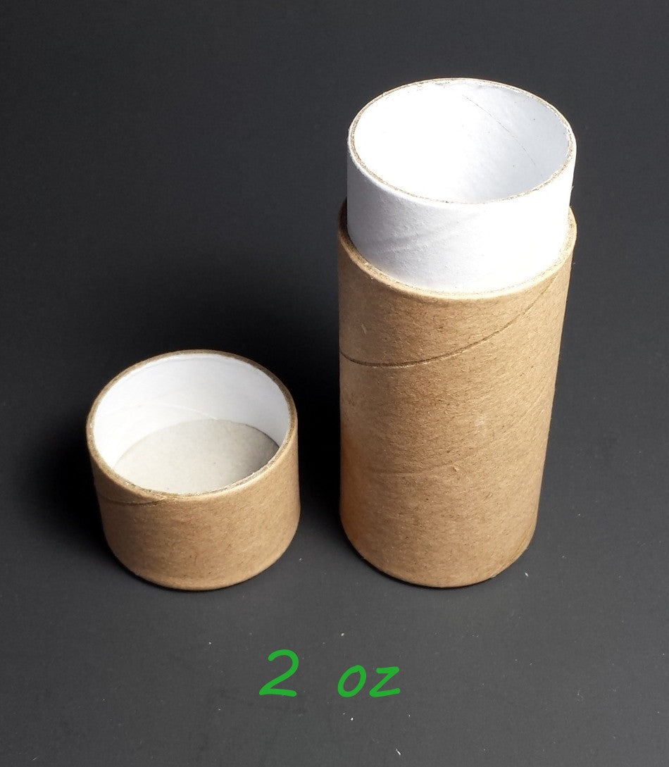 Paperboard Push Up Tube - 2 oz