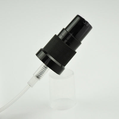 New Pump (Black Ribbed) - for Essential Oil Bottle