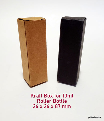 Kraft Box for 10ml Roller Bottle - Brown (20pcs)