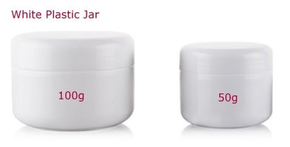 Single Wall Jar (White) - 50g