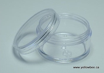 Stackable Plastic Container - 10g / 0.35oz (5-piece pack)